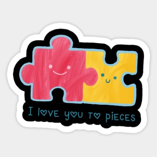 I love you to pieces | valentine day ♥️ Sticker